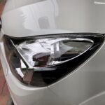 スバル車のヘッドライトコーティング施工